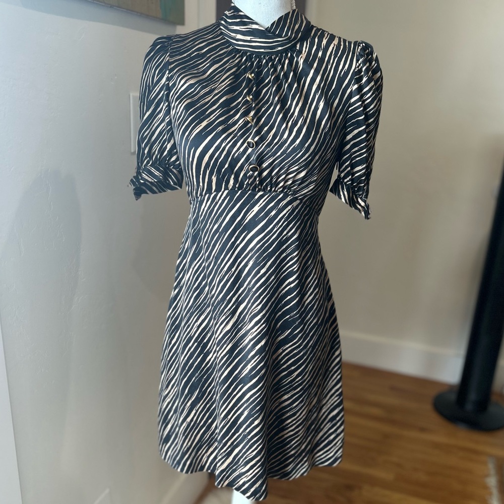 Betsey Johnson Y2K 100% Silk Dress